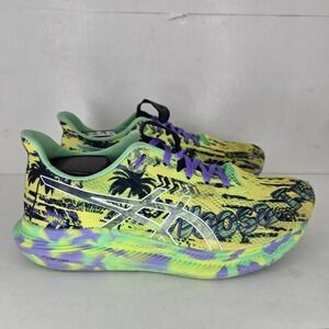 Asics Noosa Tri 14 Running Shoes Womens Size 8 Tropical Safety Yellow Midnight